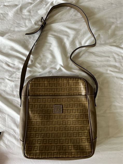 classic fendi handbags|authentic vintage fendi crossbody bag.